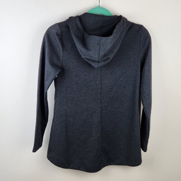 Anthropologie Pure + Good Colorblock Zip Hooded Sweatshirt sz XS? Flawed - Picture 4 of 8